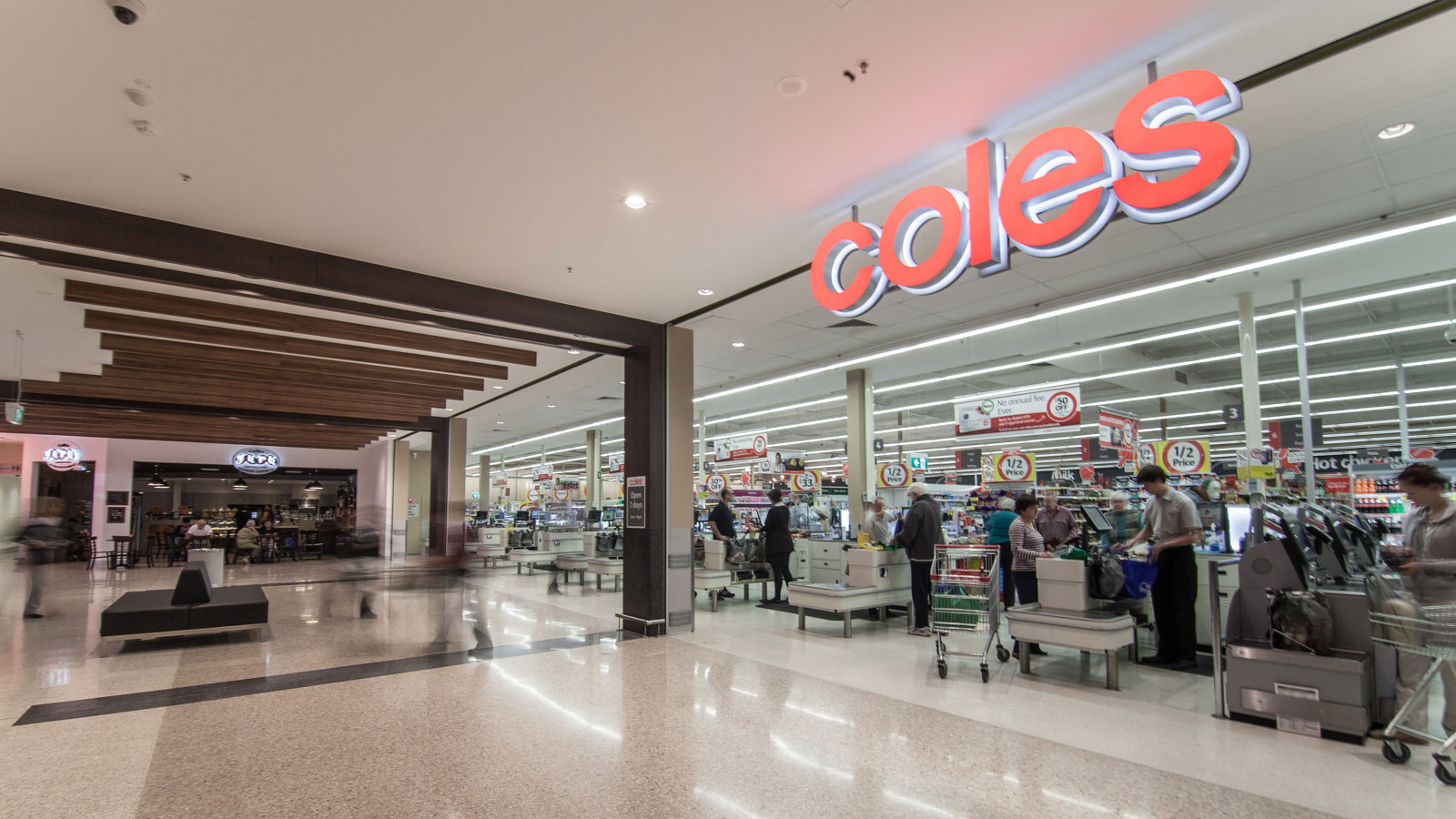 Building refurbishments for Coles Australia